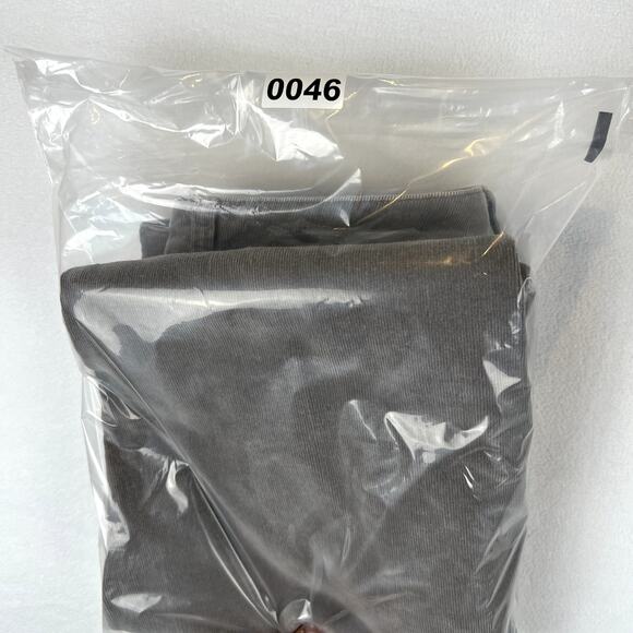 Talbots Corduroy Pants Womens 8 Gray Straight Leg Stretch Cords Jeans - Picture 8 of 8